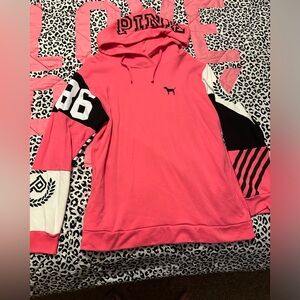 PINK Colorblock Hoodie